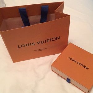 Louis Vuitton wallet box and dust bag